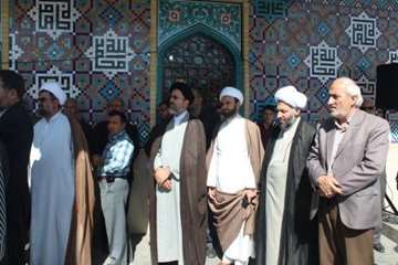 شرکت در مراسم محکومیت ال سعود در حادثه غمبار منا