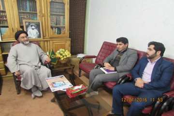 دیدار دکتر بصیری با امام جمعه اسدآباد