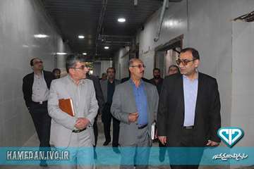 بازدید معاون عمرانی استانداری همدان از کشتارگاه دام