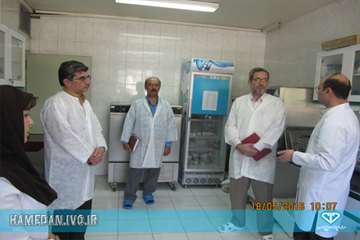 بازدید دکتر هاشم زاده از اداره کل دامپزشکی استان همدان و آزمایشگاه مرکزی دامپزشکی