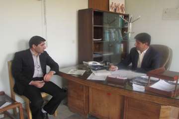 دیدار رئیس دامپزشکی با مدیر جهادکشاورزی اسدآباد