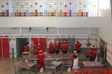 بازدید از کارخانه بسته بندی مواد خام دامی هگمتانه