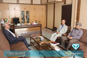 بازدید فرماندار نهاوند از اداره کل