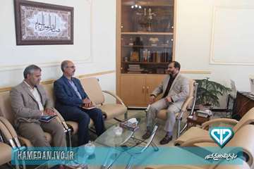 دیدار با فرماندار کبودرآهنگ