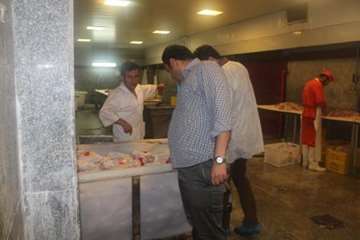 بازرسی و ضبط و معدوم سازی مواد خام دامی غیر بهداشتی