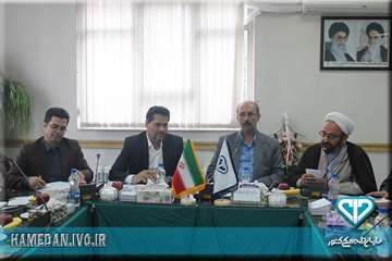 جلسه با مدیریت و کارشناسان  سازمان مدیریت در اداره کل دامپزشکی استان همدان