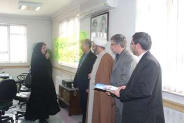 تجلیل از بانوان شاغل در اداره کل دامپزشکی به مناسبت بزرگداشت روز زن