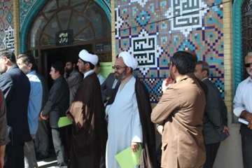 شرکت در مراسم محکومیت ال سعود در حادثه غمبار منا