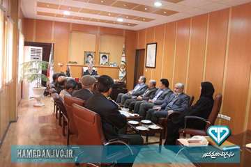 دیدار مدیرکل و جمعی از کارکنان دامپزشکی استان همدان با فرمانده نیروی انتظامی استان