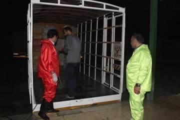 بازدید مشترک  مسئولین استان از کشتارگاه طیور ملایر