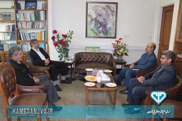 دیدار مدیرکل با معاون سیاسی امنیتی استانداری همدان