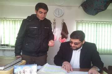 بازدید رئیس اداره دامپزشکی شهرستان بهار از پست قرنطینه این شهرستان