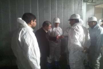 بازدید کشتارگاه دام شهرستان بهار