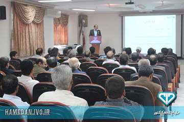 تودیع دکتر سامی و معارفه دکتر حقیقی رئیس اداره دامپزشکی شهرستان همدان