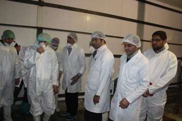 بازدید کارشناسان سازمان دامپزشکی کشور از کشتارگاه طیور در استان همدان