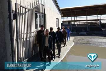 حضوردکترجهان پیما و دکتر امیری در اداره کل دامپزشکی استان و بازدید از گاوداری صنعتی