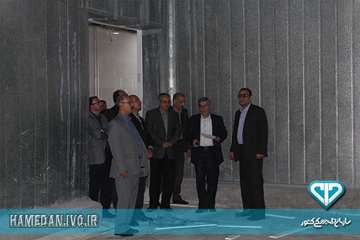 بازدید معاون عمرانی استانداری همدان از کشتارگاه دام