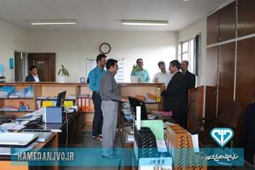 بازدید فرماندار رزن از اداره کل دامپزشکی استان