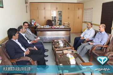 دیدار مدیرکل پدافند غیر عامل استانداری همدان با دکتر رسولی