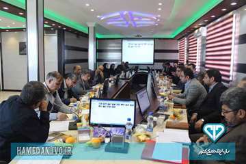 جلسه شورای هماهنگی با حضور دکتر جاویدی