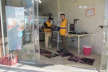 بازدید از مراکز عرضه مواد خام دامی شهرستان رزن