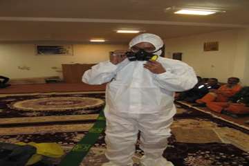 کلاس آموزشی برای کارکنان شهرداری در خصوص بیماری آنفلوانزا پرندگان