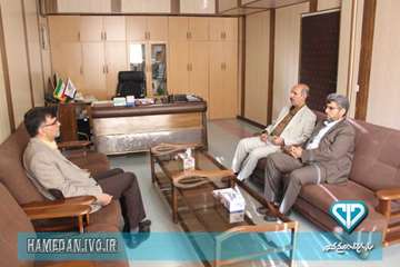 بازدید مهندس مؤمنی از اداره کل دامپزشکی استان همدان