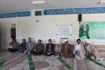 مراسم بزرگداشت عید غدیرخم و 14 مهر در دامپزشکی استان همدان