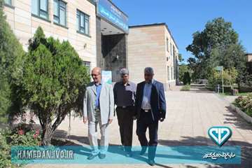 بازدید فرماندار نهاوند از اداره کل