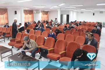 برگزاری امتحان عقیدتی در اداره کل دامپزشکی استان همدان