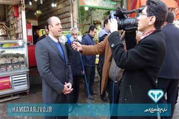 بازرسی از مراکز عرضه مواد خام دامی به همراه صدا و سیمای استان