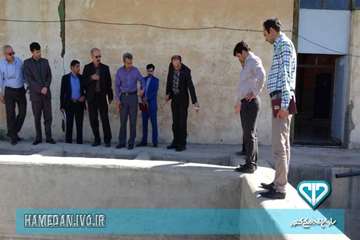 بازدید مدیر کل و معاون فرماندار اسد آباد از کشتارگاه این شهرستان