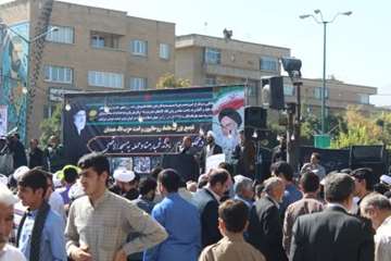 شرکت در مراسم محکومیت ال سعود در حادثه غمبار منا