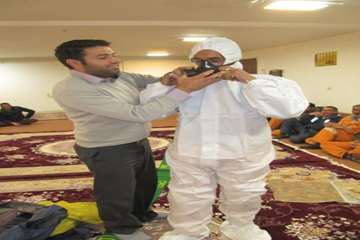 کلاس آموزشی برای کارکنان شهرداری در خصوص بیماری آنفلوانزا پرندگان