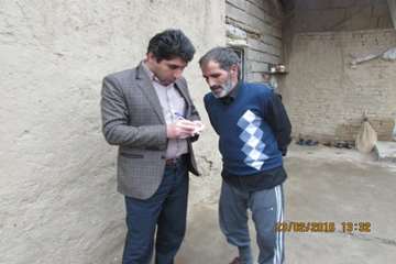 مانیتورینگ رئیس اداره از عملیات واکسیناسیون تب برفکی