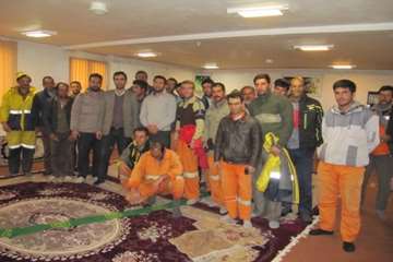 کلاس آموزشی برای کارکنان شهرداری در خصوص بیماری آنفلوانزا پرندگان