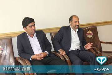 دیدار مدیرکل پدافند غیر عامل استانداری همدان با دکتر رسولی