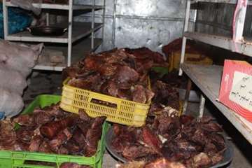 ضبط و معدوم سازی آلایش دامی غیرقابل مصرف و تاریخ گذشته در شهرستان بهار