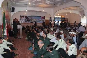 مراسم بزرگداشت مقام شهدا و گل باران مزار شهدا گلزار شهدا استان