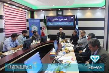 جلسه شورای هماهنگی با حضور دکتر جاویدی