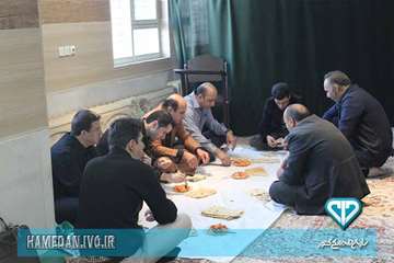 مراسم بزرگداشت ایام محرم در اداره کل دامپزشکی استان همدان