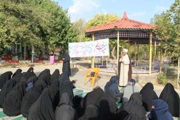 همایش پیاده روی خواهران بسیجی شاغل در ادارات استان به میزبانی اداره کل دامپزشکی استان به مناسبت عید 