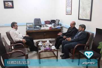 دیدار نوروزی مدیرکل و معاونین دامپزشکی با ریاست و معاونین سازمان مدیریت و برنامه ریزی استان همدان