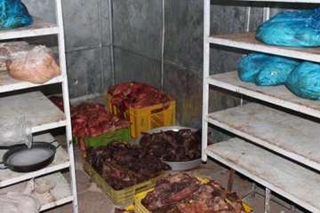 ضبط و معدوم سازی آلایش دامی غیرقابل مصرف و تاریخ گذشته در شهرستان بهار