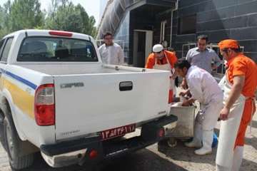 بازرسی و ضبط و معدوم سازی مواد خام دامی غیر بهداشتی