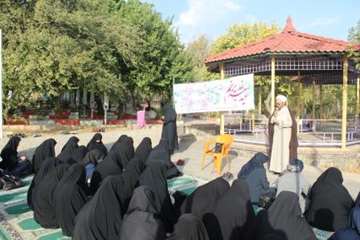 همایش پیاده روی خواهران بسیجی شاغل در ادارات استان به میزبانی اداره کل دامپزشکی استان به مناسبت عید 