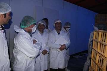 بازدید کارشناسان سازمان دامپزشکی کشور از کشتارگاه طیور در استان همدان