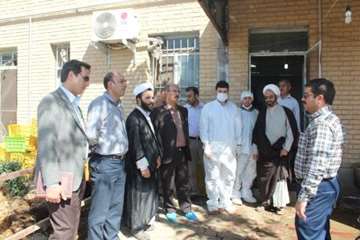 مراسم نظارت بهداشتی و شرعی بر قربانی های شهروندان در عید سعید قربان 