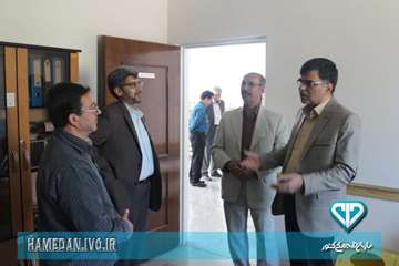 بازدید مهندس مؤمنی از اداره کل دامپزشکی استان همدان