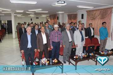 تودیع دکتر سامی و معارفه دکتر حقیقی رئیس اداره دامپزشکی شهرستان همدان